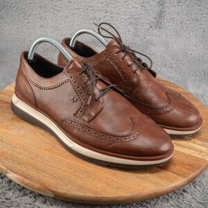Martinelli Walden Dress Sneakers Shoes Brown Leather Mens Size 41 EU 8 US